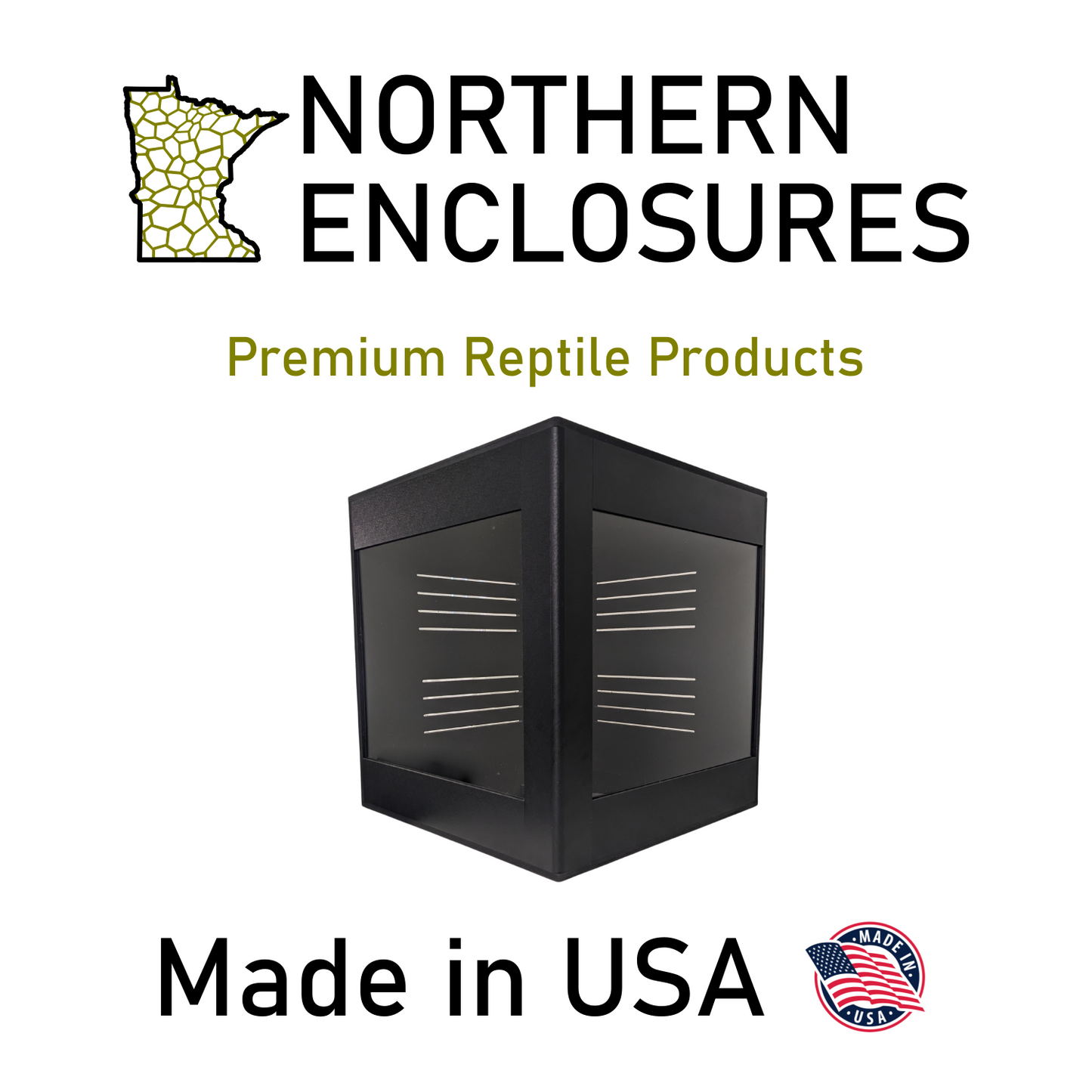 Premium PVC Reptile Enclosure, 40 Gallon