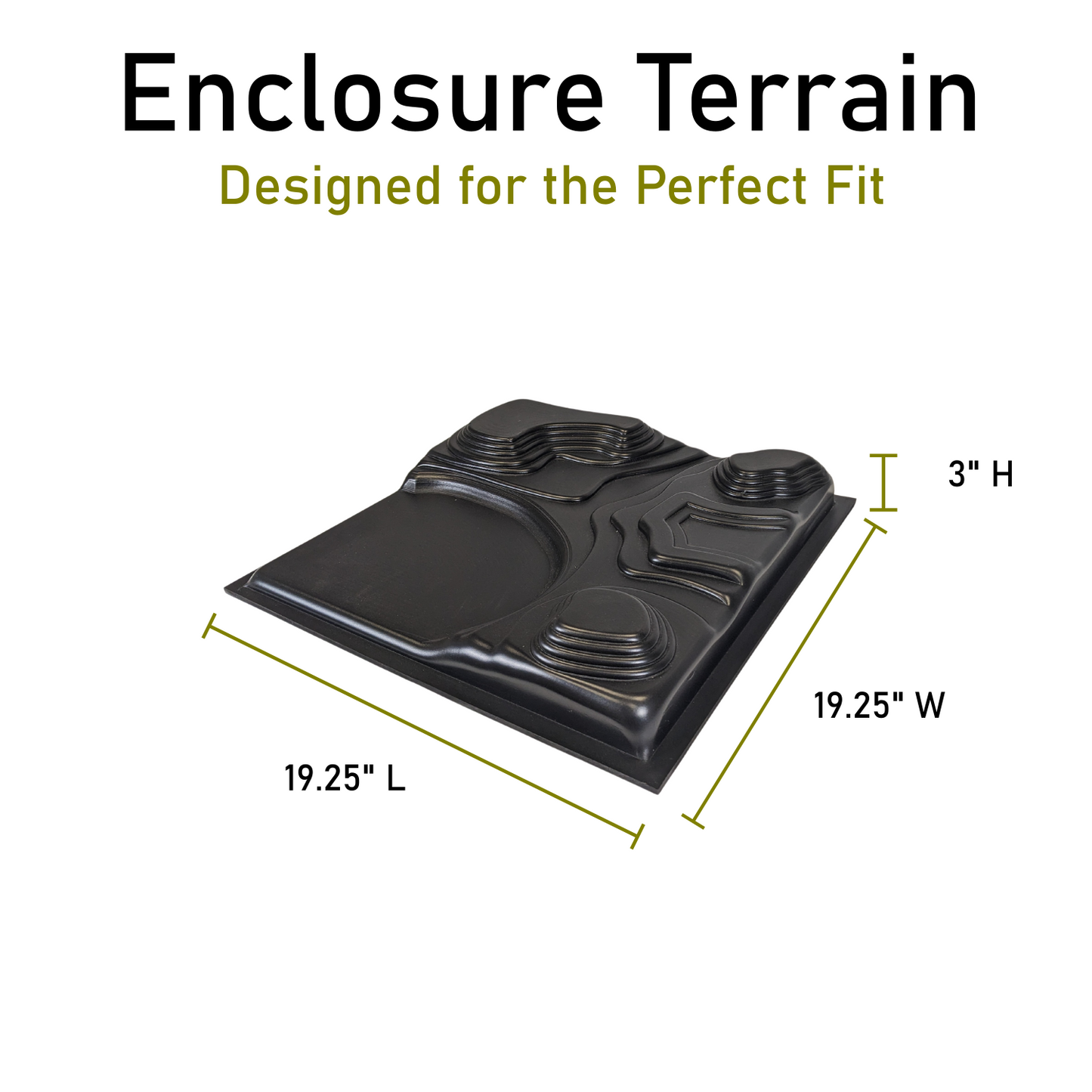 Terrain Insert for 40 Gallon Enclosure